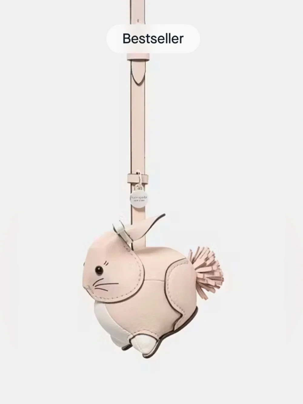 Kate Spade Charmed Pippa Rabbit Bag Charm - Picture 14 of 17